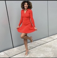 ZARA SKATER KNIT DRESS 3390|009