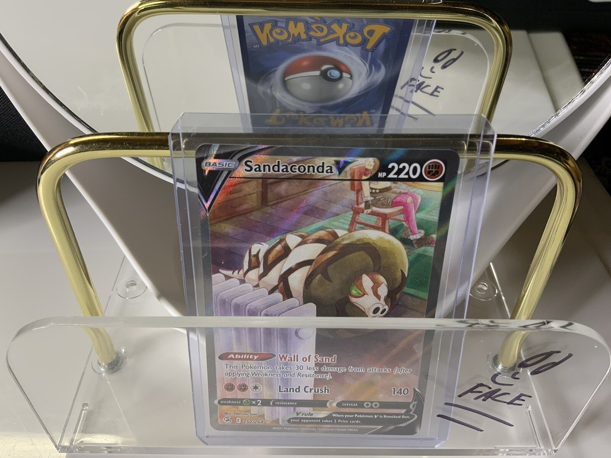 sandaconda v pokemon card Pokemon Chilling Reign Sandaconda V #175