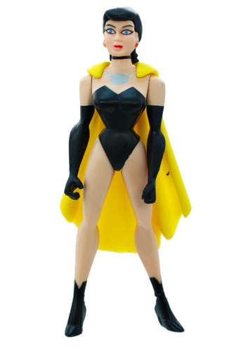 2008 Justice League Unlimited CRIME SYNDICATE SUPERWOMAN Complete Mint - Picture 2 of 3