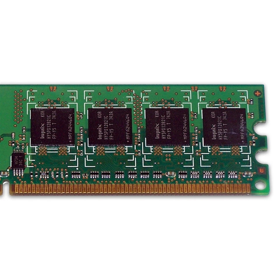 Hynix Memory 1GB (2x 512MB)5300U 667MHz Desktop PC DDR2 DIMM RAM 1RX16 - Image 3 of 4