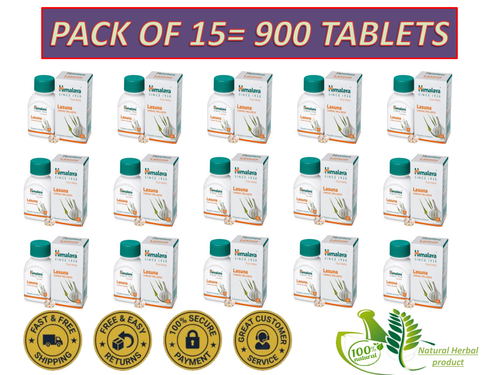 Lasuna By Himalaya Great Cholesterol Wellness 60 tablets FREE FAST SHIP 2026 - Picture 8 of 8