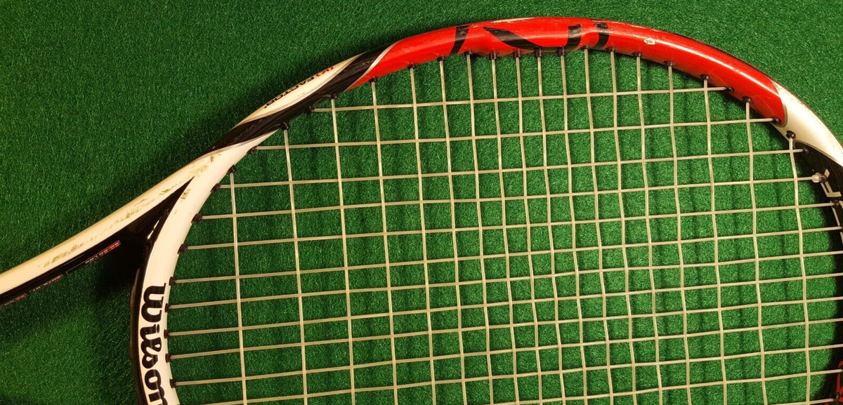 WILSON K FACTOR K SIX ONE 95X TENNIS RACQUET 4 1/2!!! | eBay