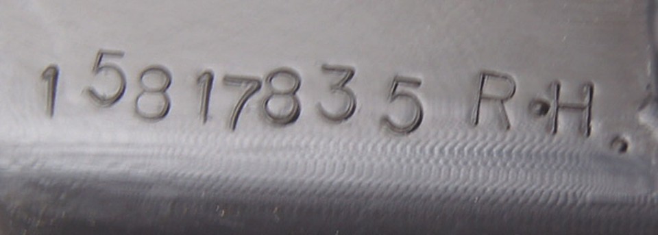 2006-2010 Hummer H3 RH Passenger Side Rocker Panel Molding | 15817835 ...