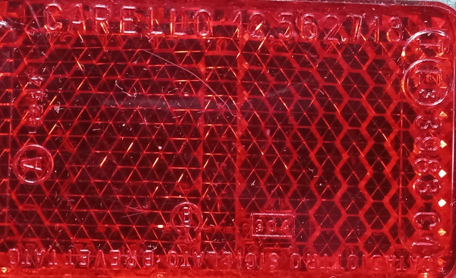 Ferrari Ghibli Tail Lamp Light Lens_Carello_64611_64612_Lense_GENUINE