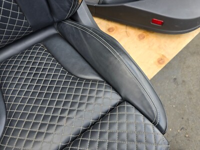 EXCLUSIVE LEATHER SEAT SEATS W/PANEL SET W/DIAMOND STITCHING EXCLUSIVE LEATHER SEAT SEATS W/PANEL SET W/DIAMOND STITCHING
