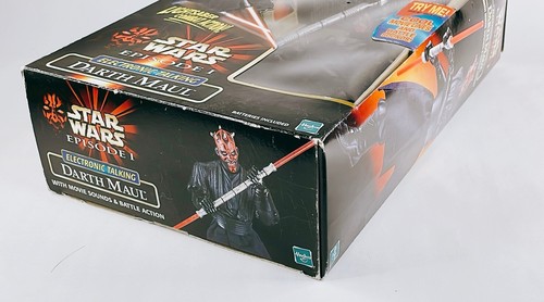 Star Wars Darth Maul Episode1 Light Sabar Combat Action TOMY Action Figure 1999 - Picture 6 of 14