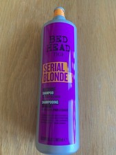 New TIGI Bed Head SERIAL BLONDE Restoring Shampoo For Blonde Hair-970ml Pump