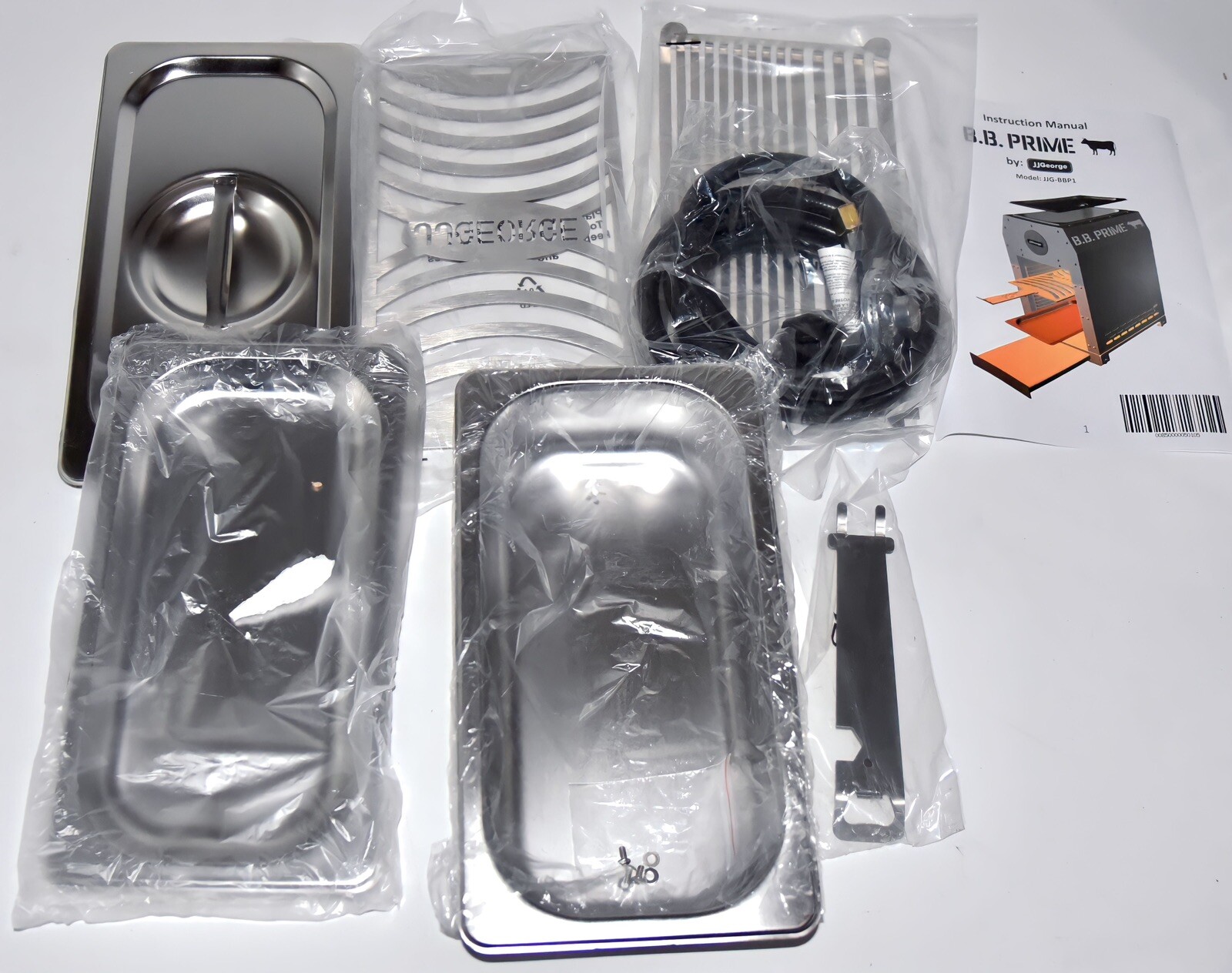 B.B. Prime Salamander Broiler Bundle 1500 Degree Broiler, Steak Searing