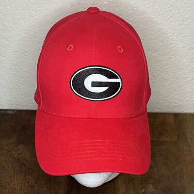 Georgia Bulldogs Red Baseball Cap One Size Medium