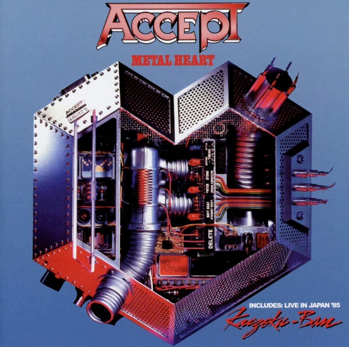 Accept Metal Heart Kaizoku-Ban: Live In Japan CD Jewel Case NEW 