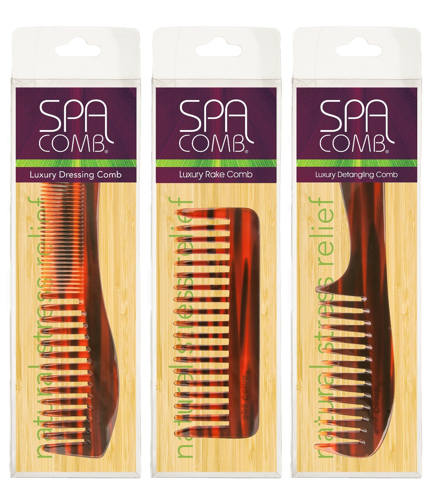Luxury Wide tooth Salon comb for detangling and styling hair - Seamless ...