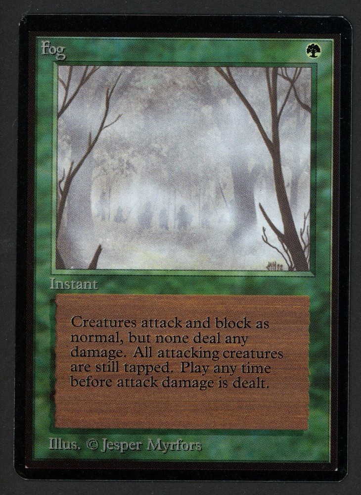 ***Beta Fog*** MTG Beta Magic Kid Icarus