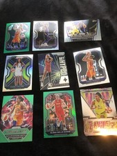 Elena Delle Donne, A’ja Wilson Green Prizm WNBA 9 Card Lot