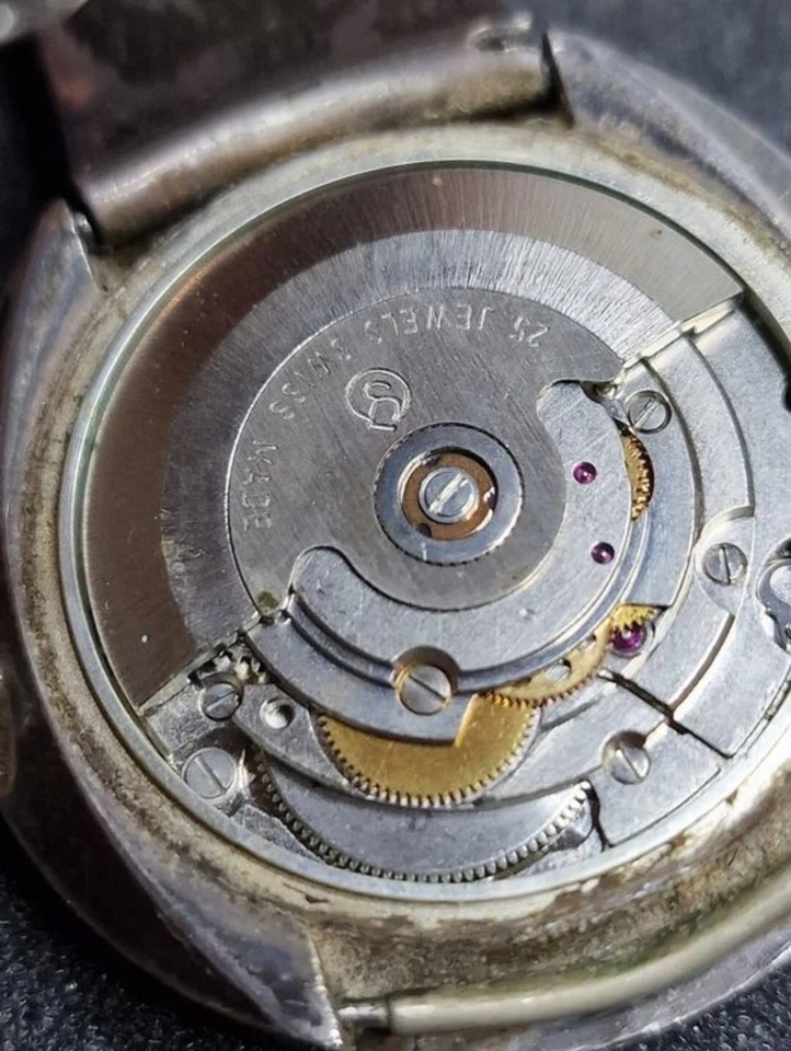 Vintage Ladies AUTOMATIC Real Silver 925 (63g), 36.8mm, 25Jewel - Bild 3 von 4
