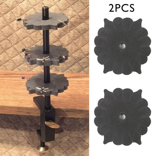 2pcs Fly Drying Racks Accessories Foam Gray Orginazier Practical - Picture 12 of 12