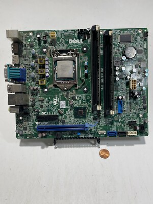 Dell Desktop Motherboard 0YC03K W/ CPU + RAM