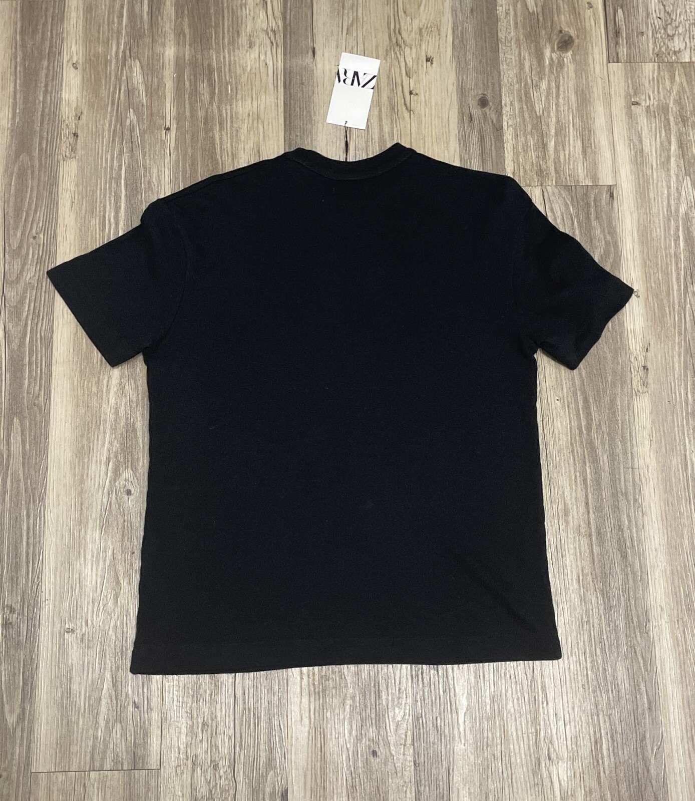 ZARA  ABSTRACT PRINTED KNIT TSHIRT MEN SIZE S image 4