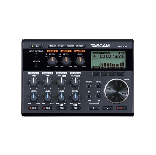 Tascam DP-006 Digital PocketStudio 6Track Multitrack Recorder - 第 1/4 張圖片