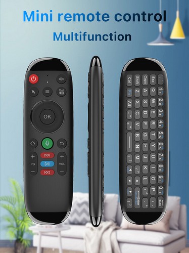 Universal 2.4G USB Air Fly Mouse Color Backlight Keyboard Voice Remote Control - Picture 4 of 10