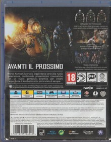 PS4 PLAYSTATION 4 MORTAL KOMBAT GAME X 18 WB GAMES AHEAD NEXT ITALIAN