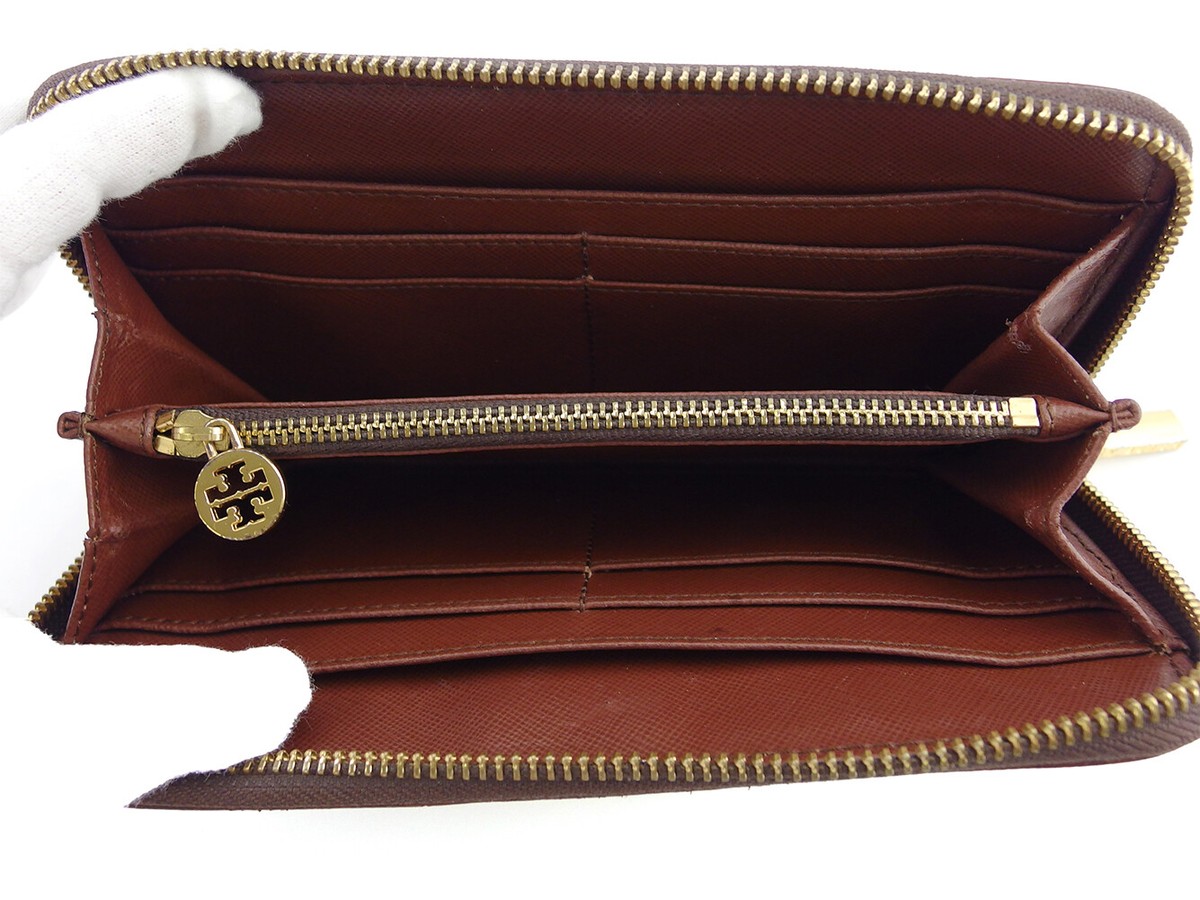 Tory Burch wallet Robinson leather Authentic used L3091 | eBay Tory Burch wallet Robinson leather Authentic used L3091 | eBay