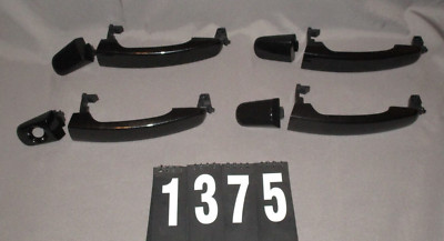 OEM 2011-2017 Chevy Equinox Exterior Door Handle Set Black Metallic Front Rear