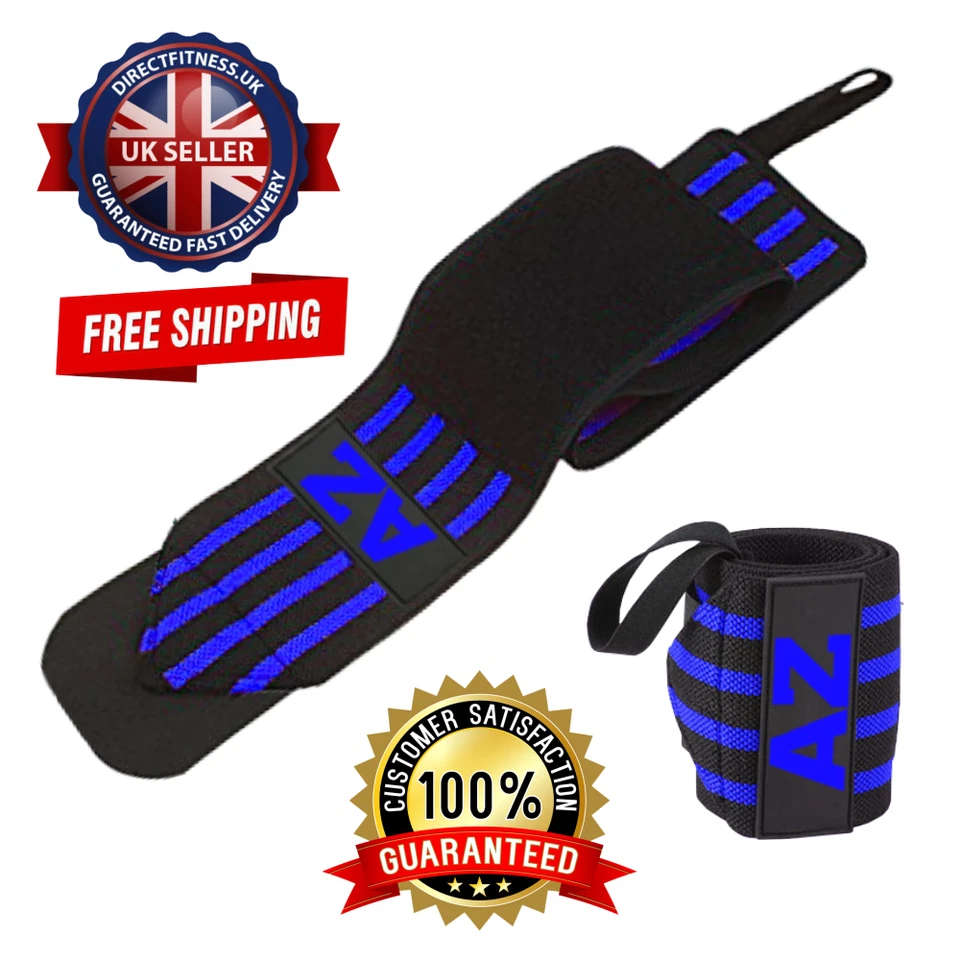 Weight Lifting Straps Gym Wrist Support Weight Training Anti-Slip Strap Bench - Image 3 of 4