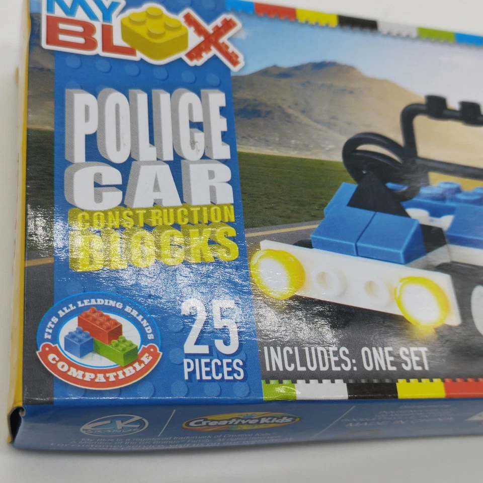 My Blox Police Car Construction Blocks 25pcs  - Image 2 of 4