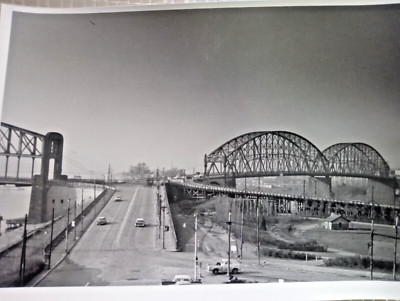 PITTSBURGH Nov. 1959 Black & White View of city 5'' by 7' Art Photo by Ron Hill