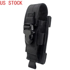 US Tactical Tools Pouch Sheath Holster Utility Tool Organizer Flashlight Holder