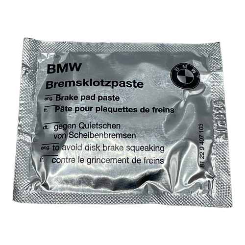 Genuine BMW MINI Anti Squeal Squeak Brake Pad Lube Paste Grease Packet