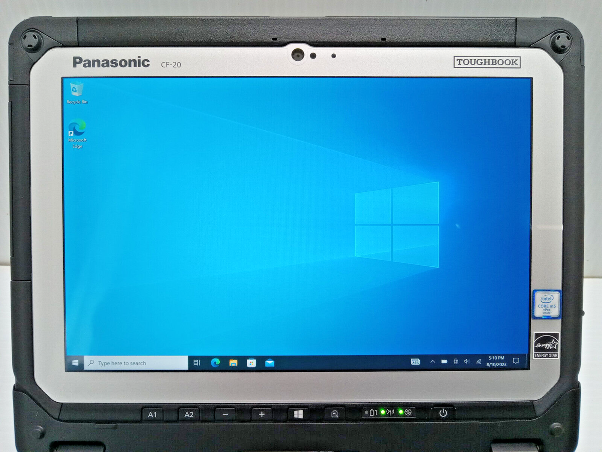 PANASONIC TOUGHBOOK CF-20, 2-in-1, 256GB SSD, 8GB, WEB CAM, DUAL