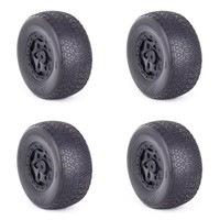 Aka Racing 13022crf 1/10 Mounted Chainlink Tire / Cyclone Wheel Set (4) Sc on sale Aka Racing 13022crf 1/10 Mounted Chainlink Tire / Cyclone Wheel Set (4) Sc on sale