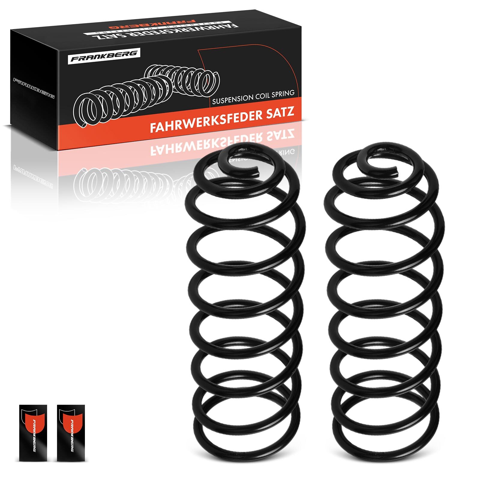 FRANKBERG 2x Coil Spring Set for Volvo C70 I 872 I 873 1997-2005 Rear RC5923