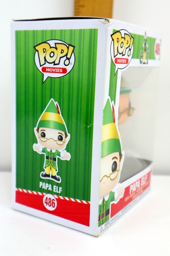Funko Pop! Movies Vinyl - Papa Elf #486 - READ - Picture 2 of 8