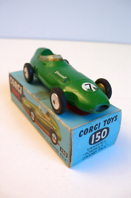 Corgi N°150 Vanwall F1 – Miniature 1/43 – Verte – En Boîte
