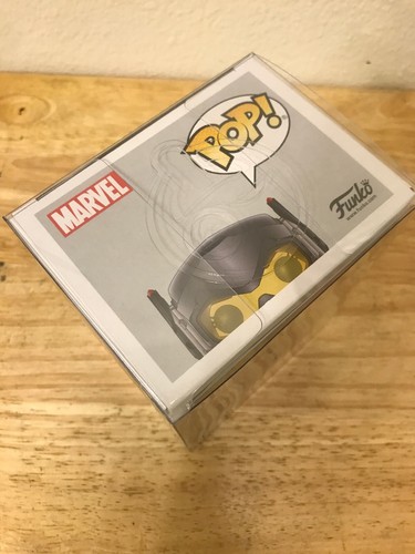 FUNKO POP WASP UNMASKED ANT-MAN MARVEL #341 CHASE LIMITED w/ FREE PROTECTOR - Picture 7 of 10