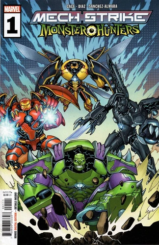 Mech Strike Monster Hunters #1 Avengers Iron Man Hulk Black Panther Venom Loki