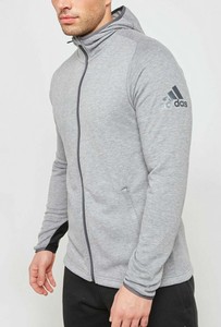 mens adidas hoodie grey