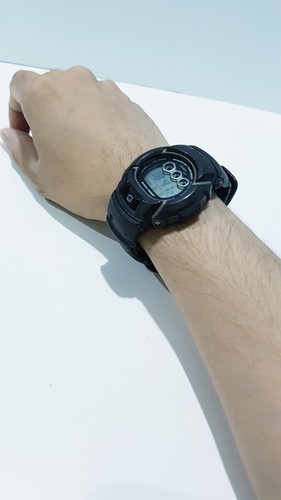 Vintage G-Shock GW Army Black Snake Scale pattern Solar Atomic Wave Ceptor - Picture 12 of 14