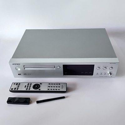 Onkyo C-N7050(S) CDプレイヤー シルバー ONKYO C-N7050(S) High Resolution Audio CD Player Silver USED