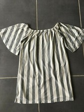 Mango off the shoulder stripe beach/summer striped dress. EUR size 8.