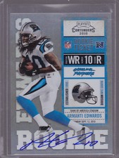 2010 PLAYOFF CONTENDERS #202 ARMANTI EDWARDS AUTO RC/WHITE JSY