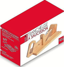 GUILLOTINE TRANCHEUSE A SAUCISSON DE L'ATELIER APERO *NEUVE CADEAU JAMAIS SERVI*
