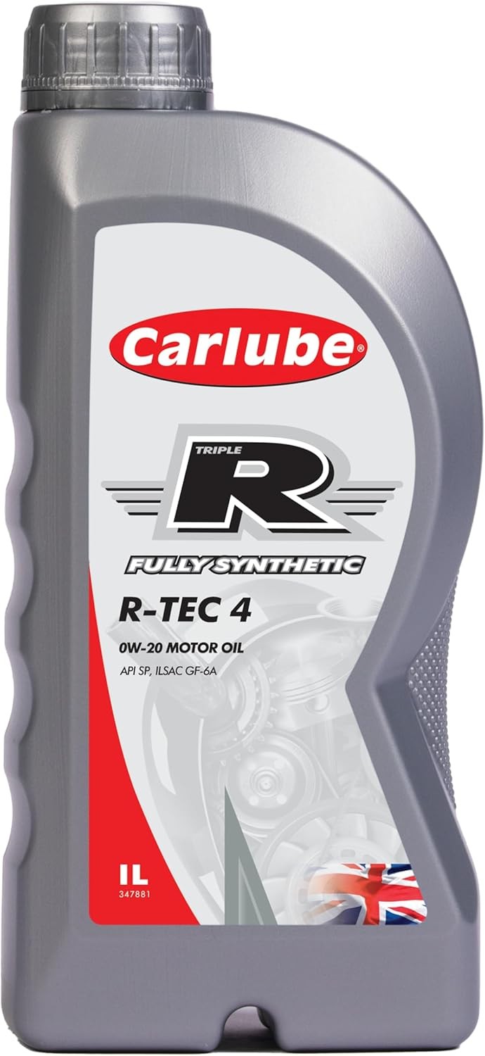 Carlube Triple R 0W-20 API SP, ILSAC GF-6A Fully Synthetic Engine Oil R-TEC 4 1