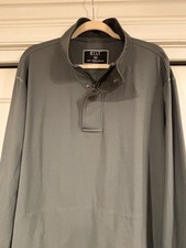 BYLT Elite Fairway Pullover Snap Side Golf 1/4 Zip Mens 2XL XXL Green