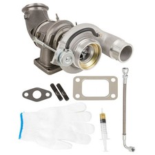 Turbo Kit With Turbocharger Gaskets Oil Line For Dodge Ram Cummins 5.9L 24v