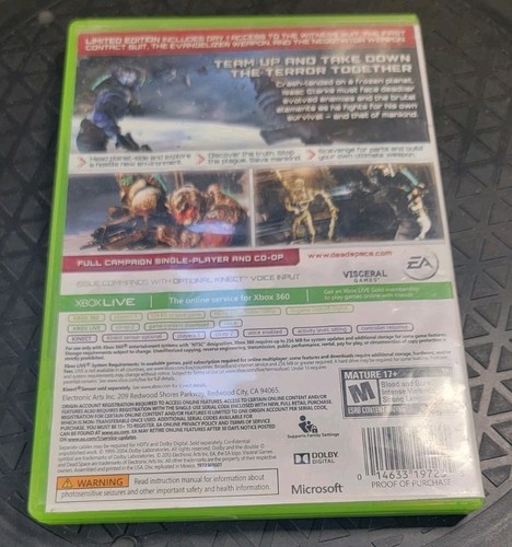 Dead Space 3 - Microsoft Xbox 360 - Imagen 2 de 3