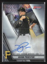 2019 Bowman's Best Best of 2019 Autographs #B19-QP Quinn Priester - NM/MT+ AU