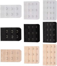 9PCS Adjustable Bra Extender 2/3/4 Hooks with Elastic Underwear Strap Extension